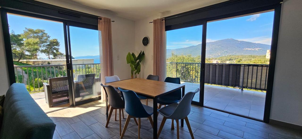 T3 Le Myrte Vue Mer & Montagne Idealement Situe Propriano  Luaran gambar